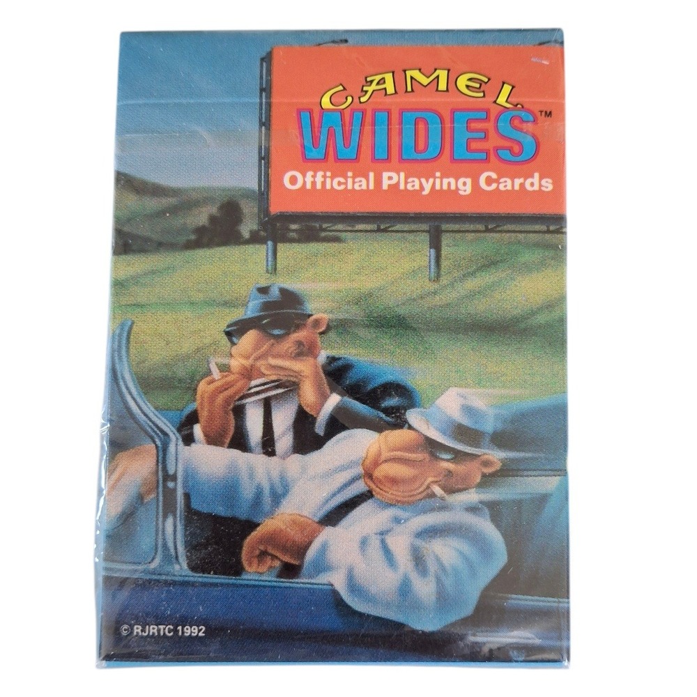 Vintage 1992 Camel Wides Official Playing Cards Joe Camel Sealed New‎ RJRTC - Picture 2 of 2